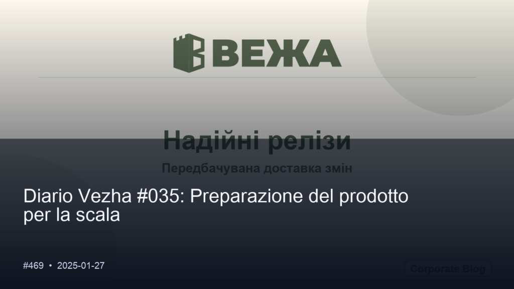 Vezha Diary #035: Preparazione del prodotto in scala